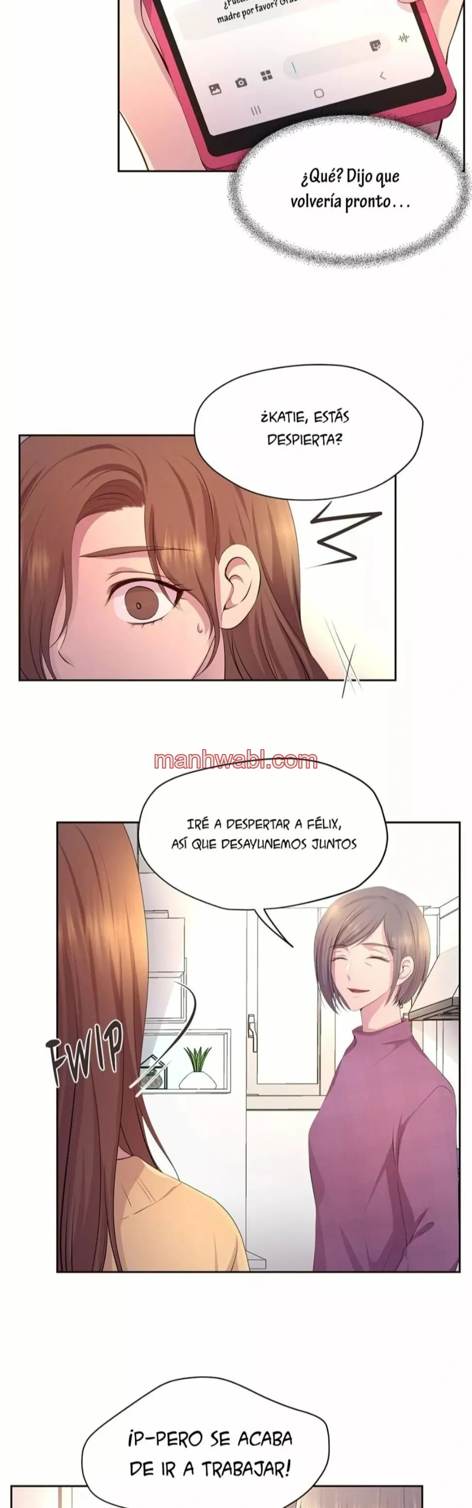 Abrázame Fuerte - Capítulo 100 manhwa