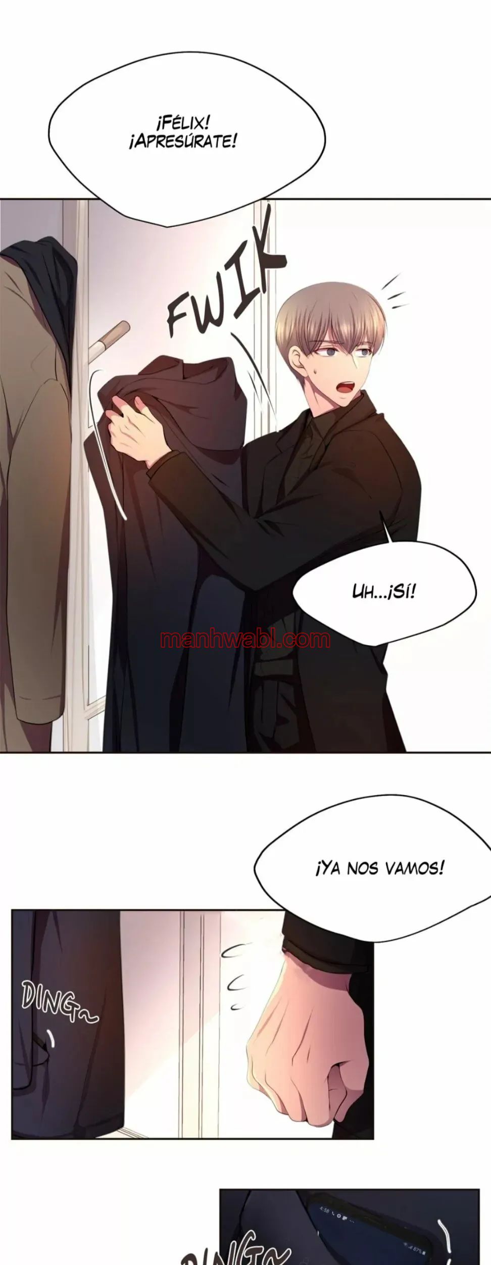 Abrázame Fuerte - Capítulo 103 manhwa