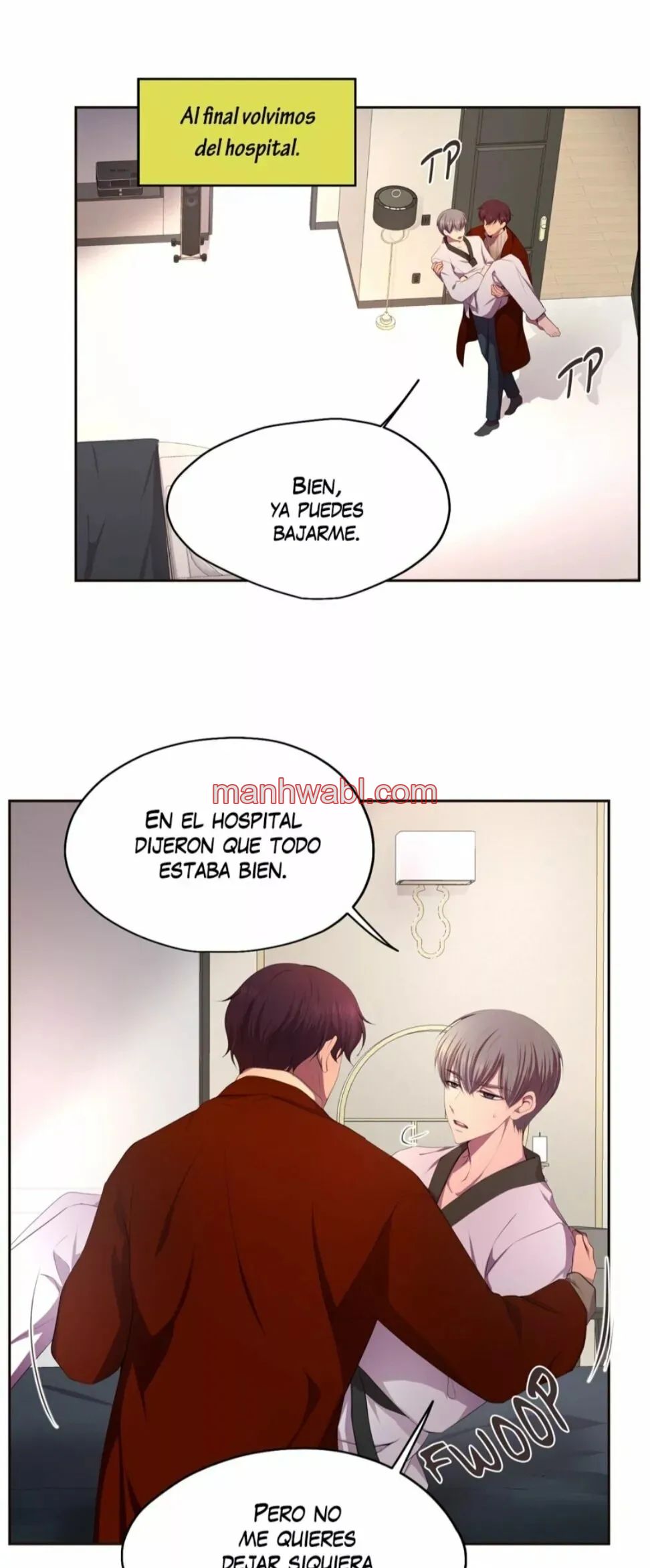 Abrázame Fuerte - Capítulo 104 manhwa