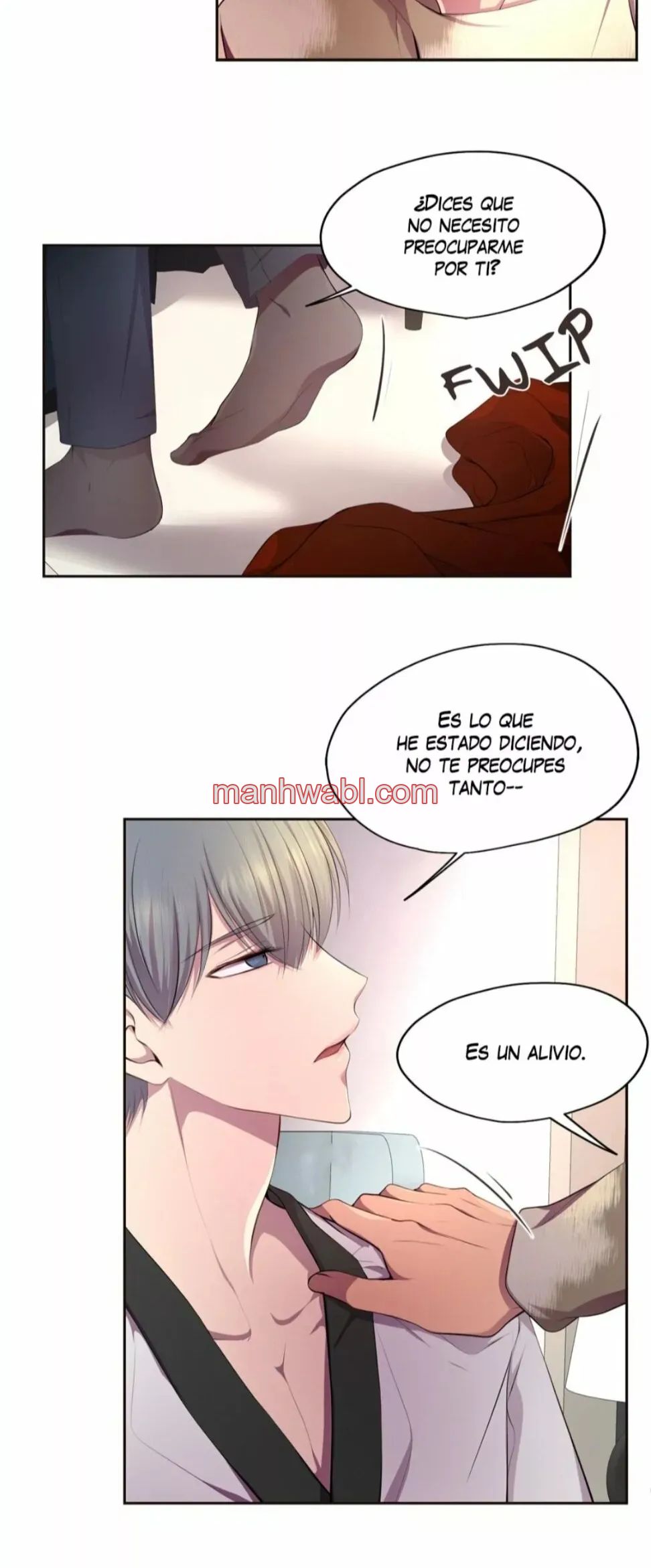 Abrázame Fuerte - Capítulo 104 manhwa
