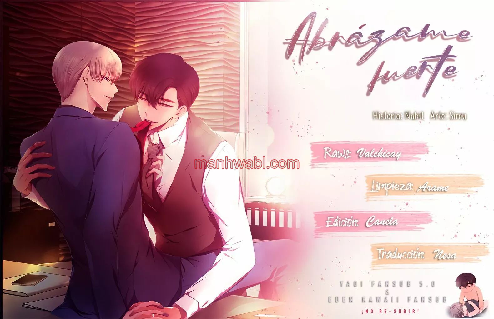 Abrázame Fuerte - Capítulo 106 manhwa