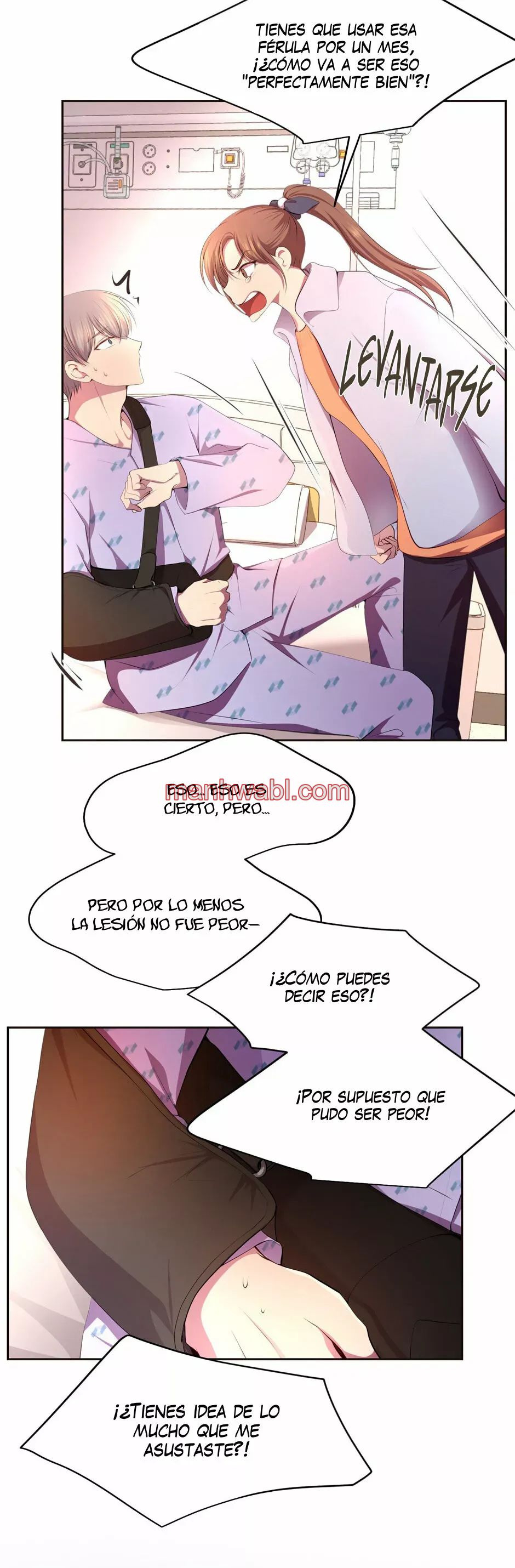 Abrázame Fuerte - Capítulo 106 manhwa