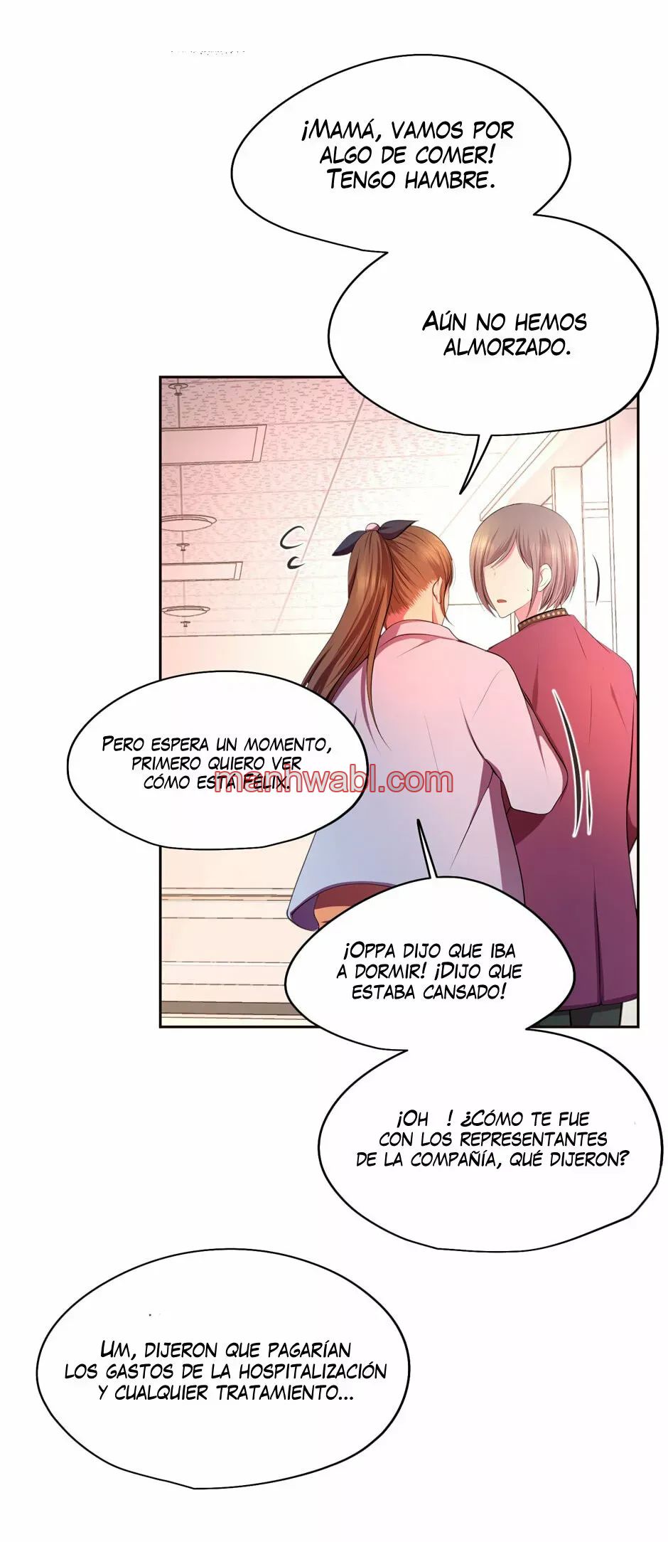 Abrázame Fuerte - Capítulo 106 manhwa