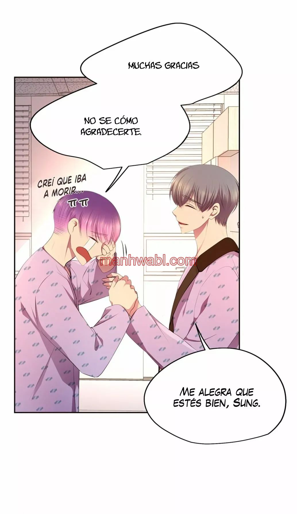 Abrázame Fuerte - Capítulo 107 manhwa