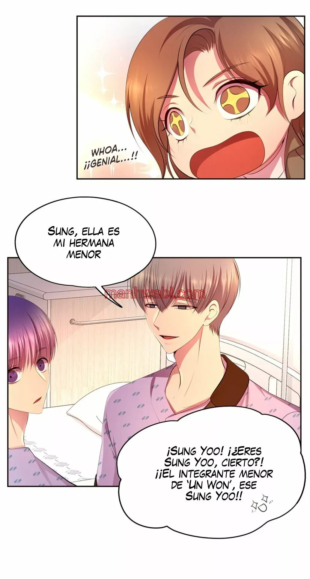 Abrázame Fuerte - Capítulo 107 manhwa