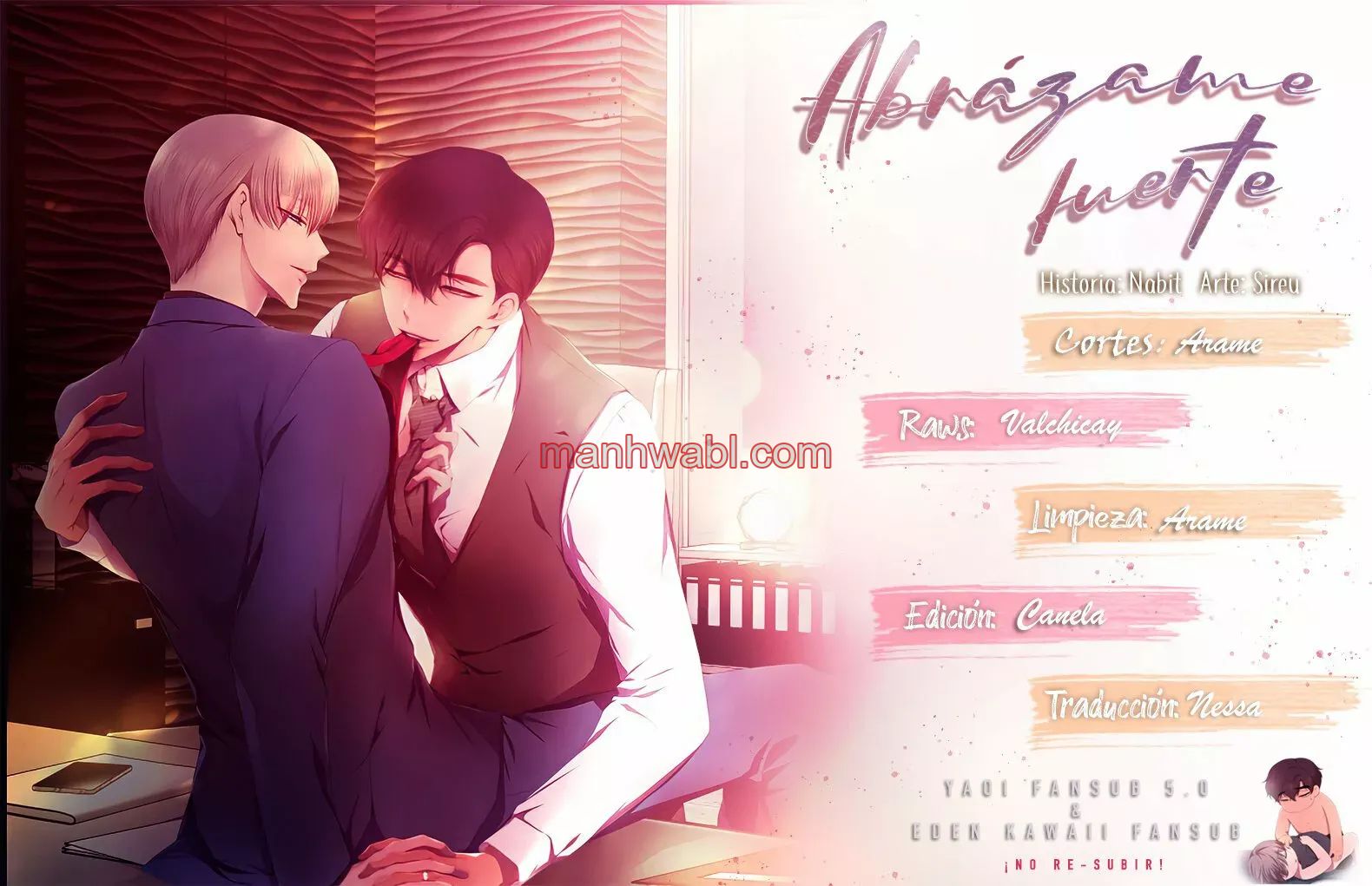 Abrázame Fuerte - Capítulo 114 manhwa