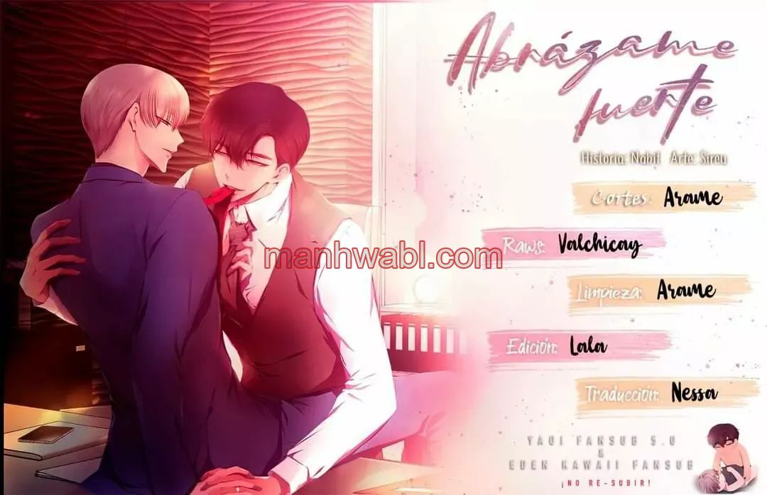 Abrázame Fuerte - Capítulo 116 manhwa