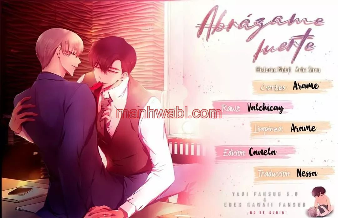 Abrázame Fuerte - Capítulo 118 manhwa