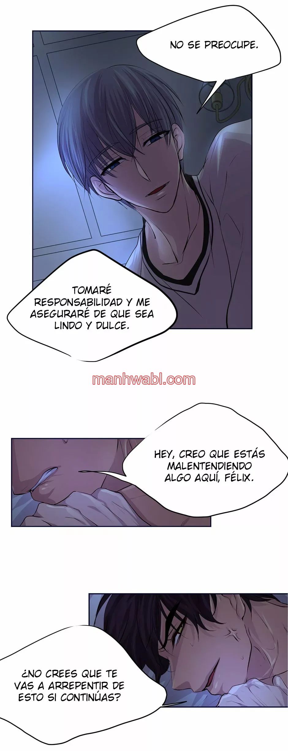 Abrázame Fuerte - Capítulo 19_3 manhwa