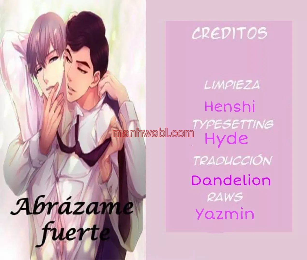 Abrázame Fuerte - Capítulo 30 manhwa