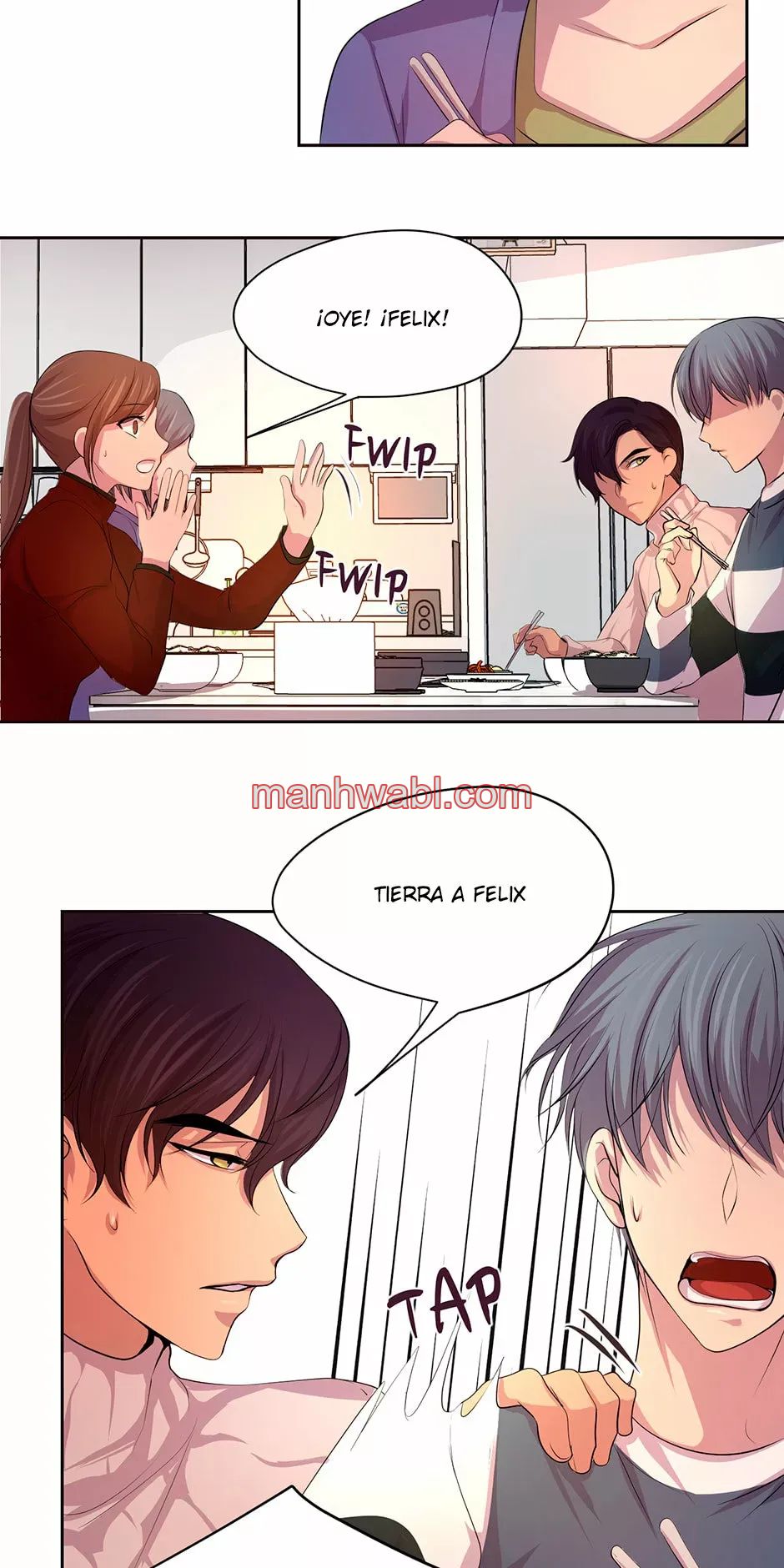 Abrázame Fuerte - Capítulo 33_3 manhwa