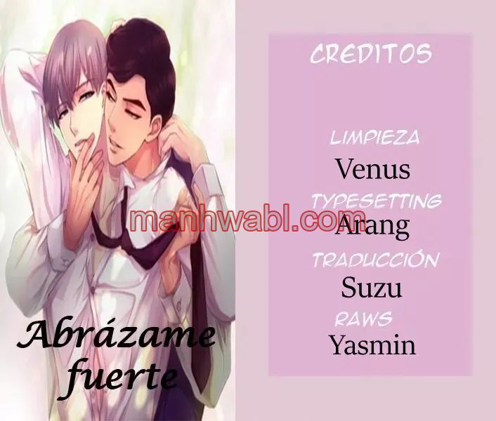 Abrázame Fuerte - Capítulo 34 manhwa