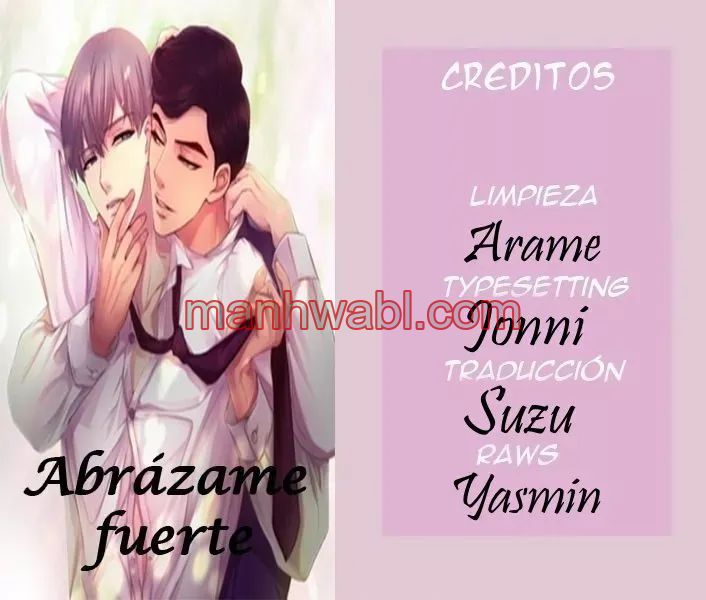 Abrázame Fuerte - Capítulo 36 manhwa