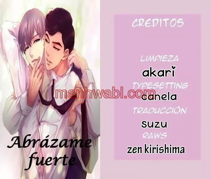 Abrázame Fuerte - Capítulo 42 manhwa