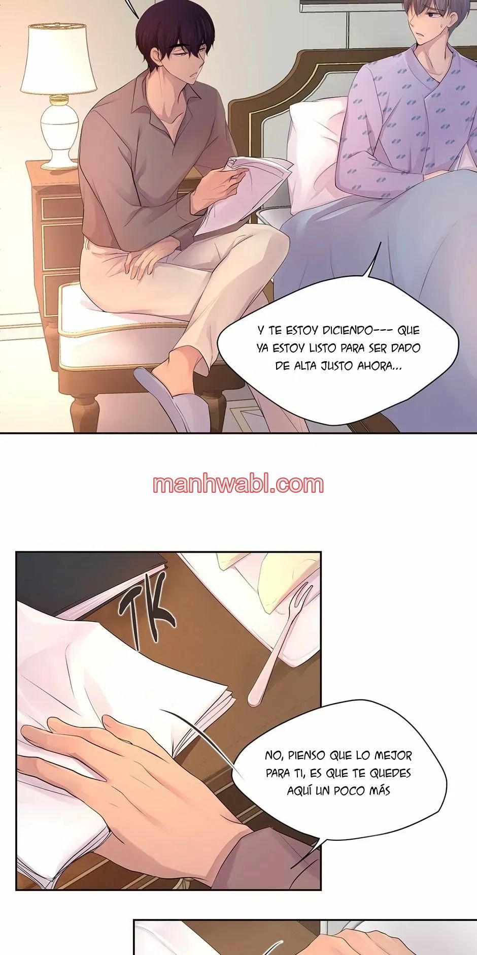 Abrázame Fuerte - Capítulo 54 manhwa