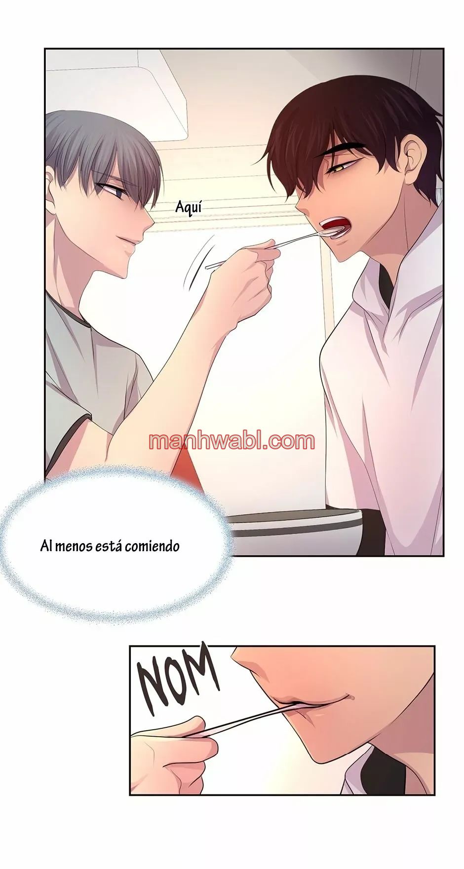 Abrázame Fuerte - Capítulo 61_2 manhwa