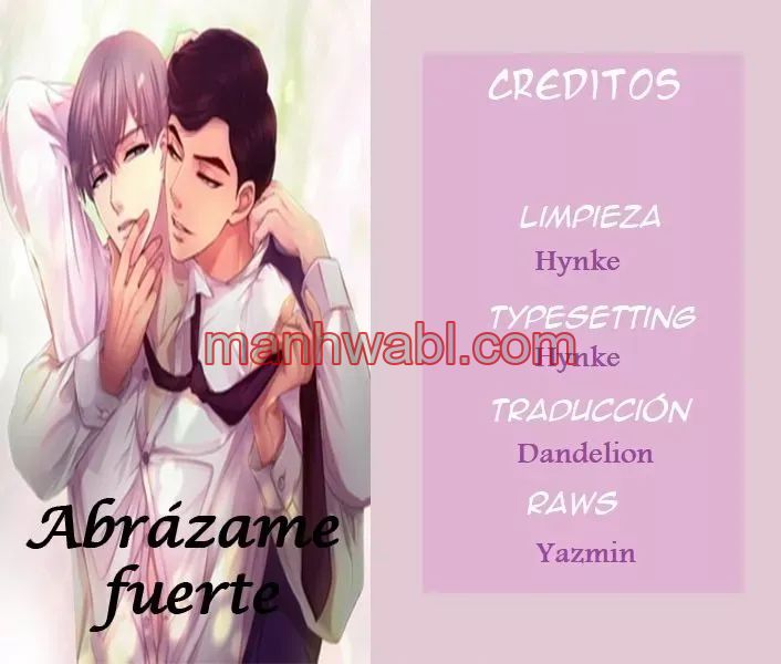 Abrázame Fuerte - Capítulo 7 manhwa