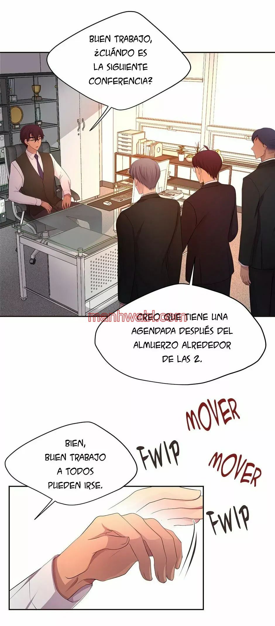 Abrázame Fuerte - Capítulo 74 manhwa