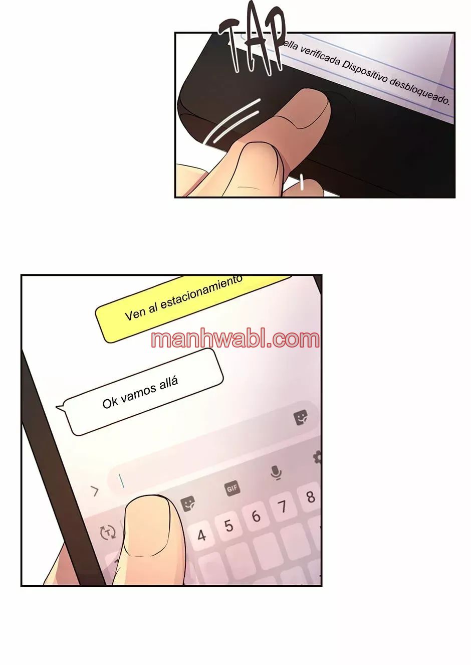 Abrázame Fuerte - Capítulo 76 manhwa