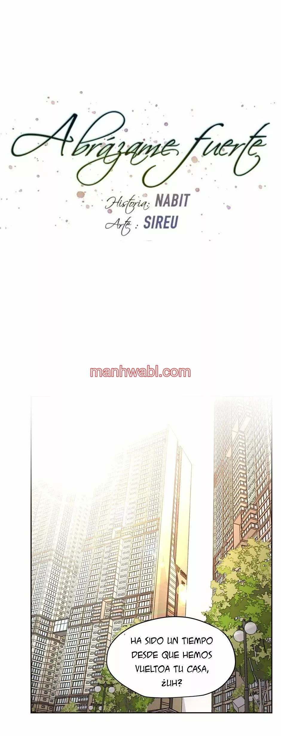 Abrázame Fuerte - Capítulo 82 manhwa