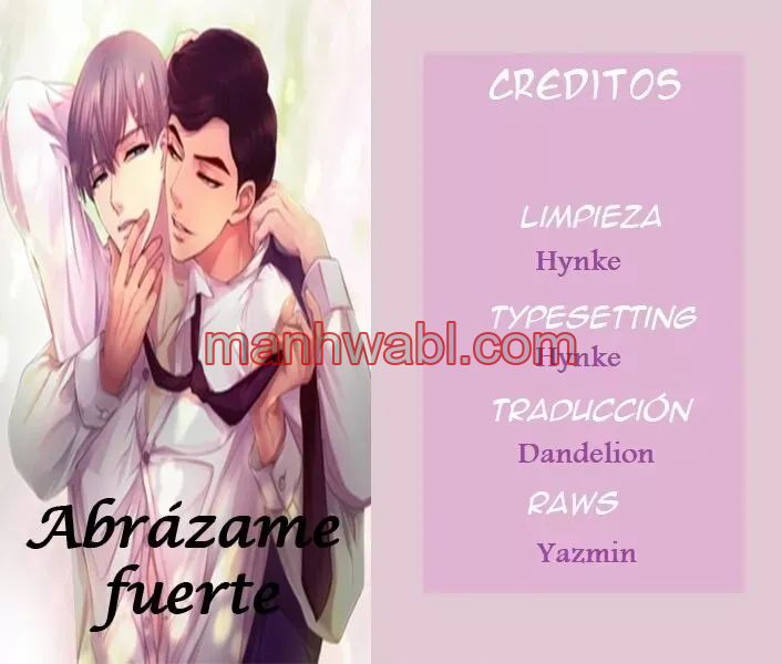 Abrázame Fuerte - Capítulo 9 manhwa