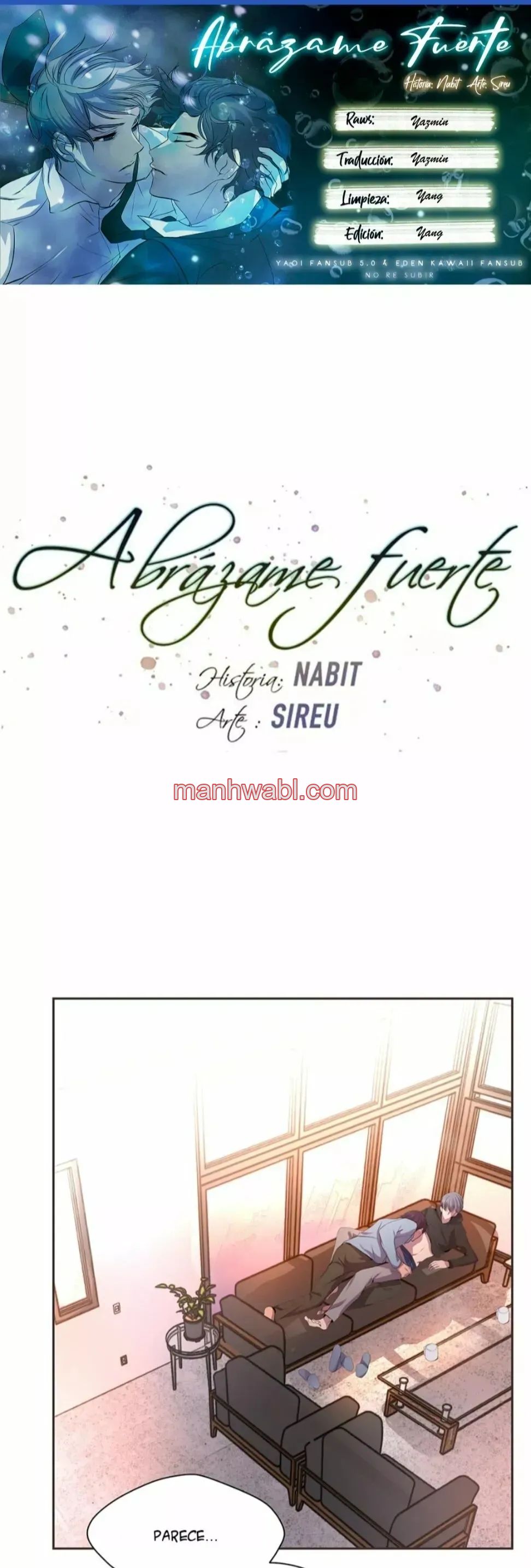 Abrázame Fuerte - Capítulo 90 manhwa