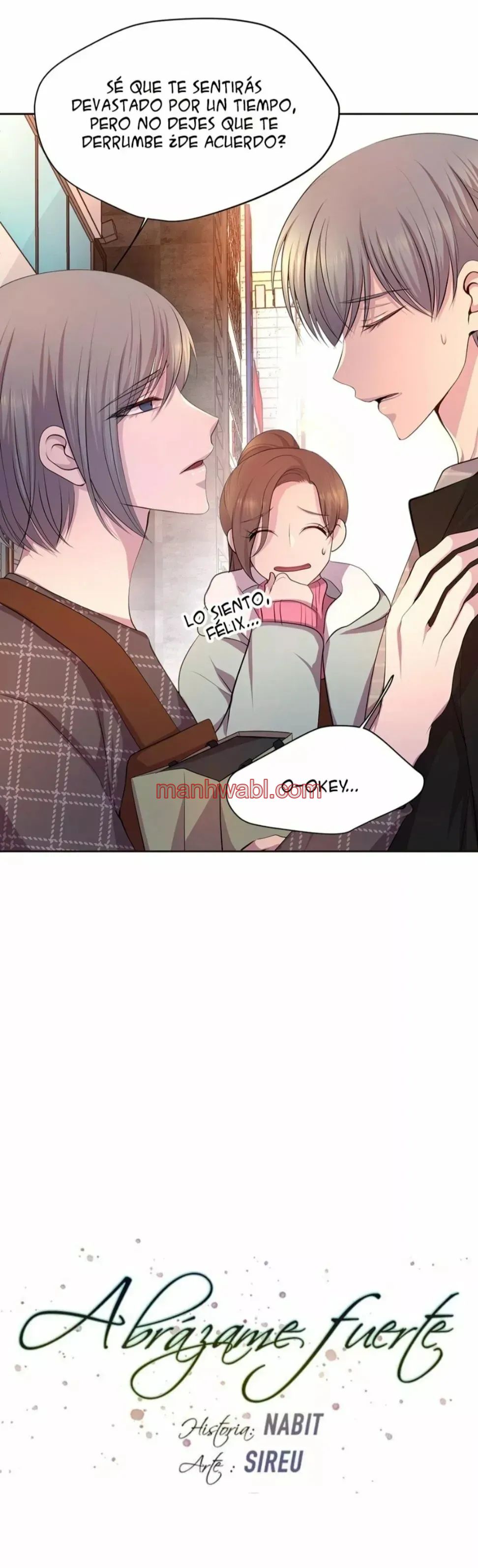 Abrázame Fuerte - Capítulo 99 manhwa