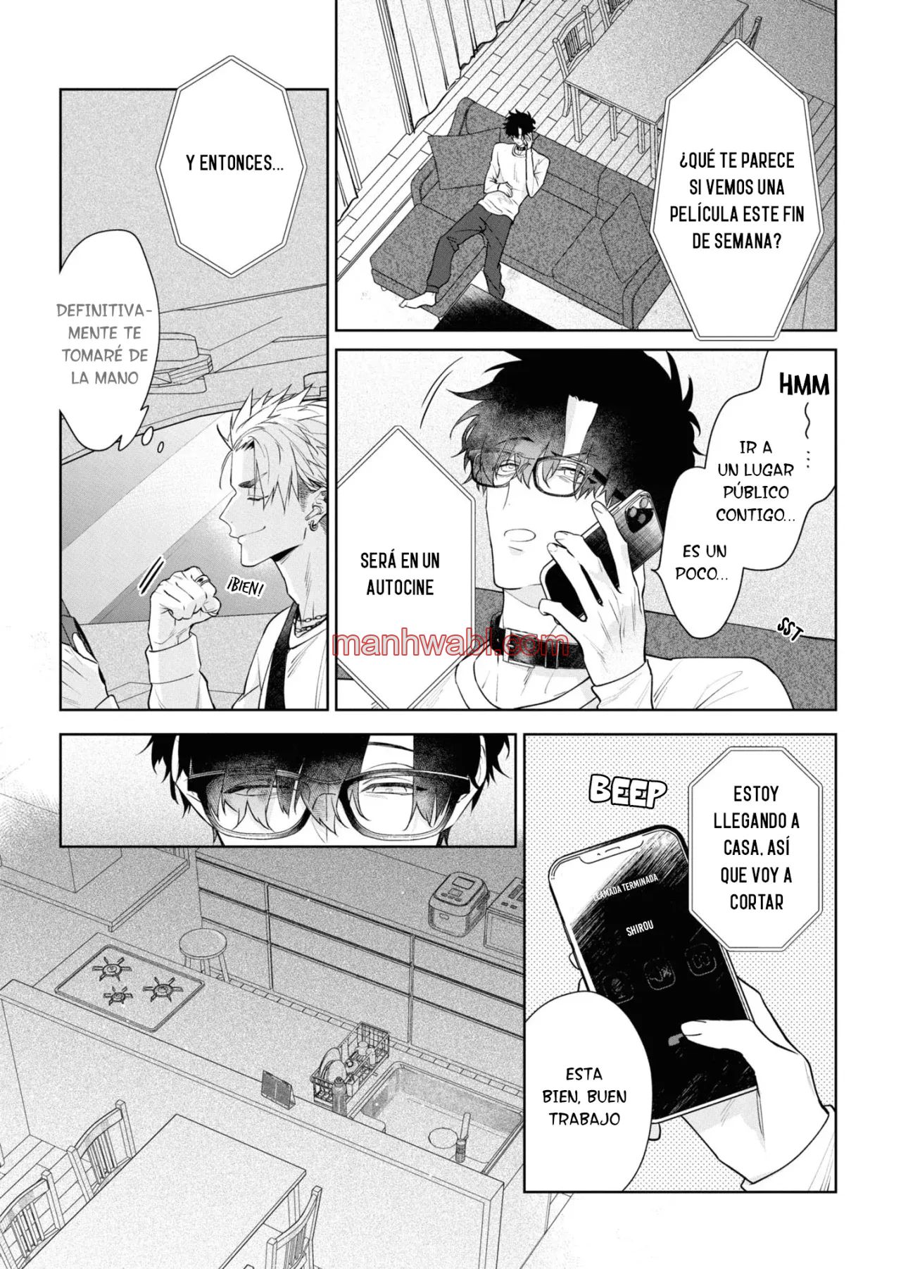 Ai da, Koi dano Shouhosen - Capítulo 6_3 manhwa