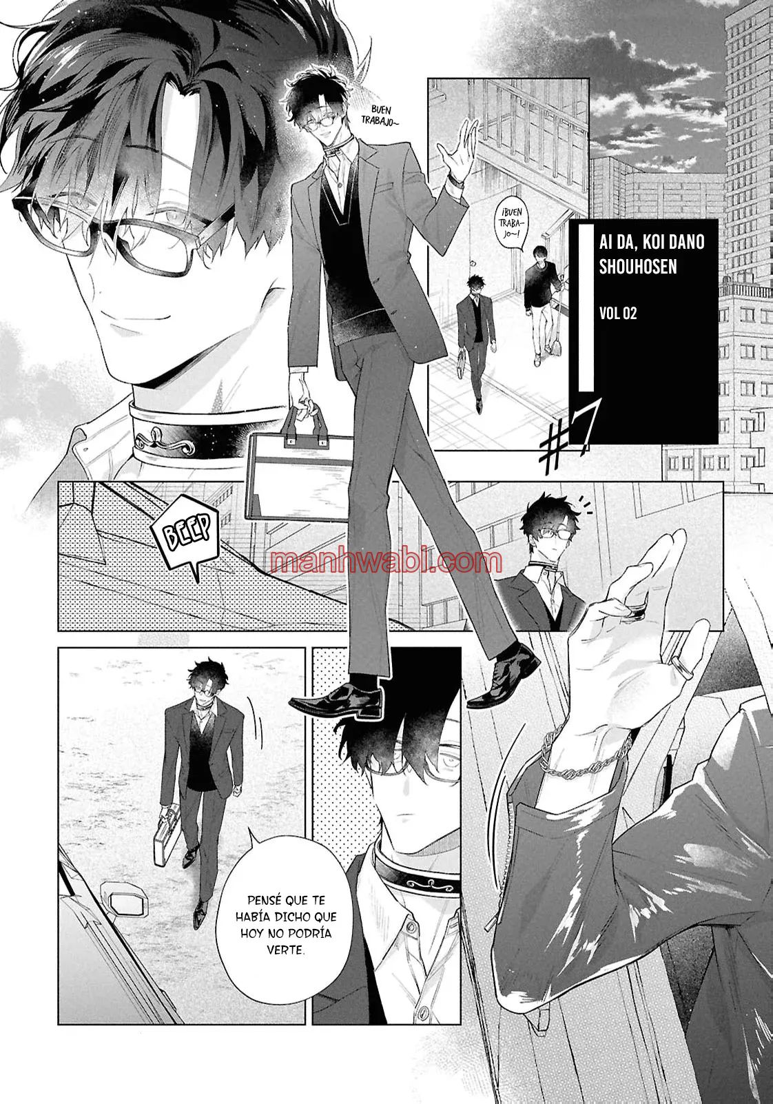 Ai da, Koi dano Shouhosen - Capítulo 7 manhwa