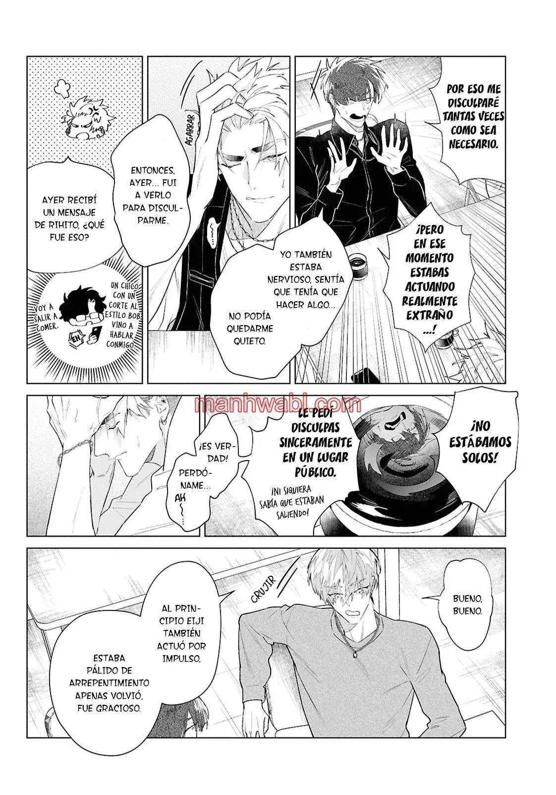 Ai da, Koi dano Shouhosen - Capítulo 8_2 manhwa