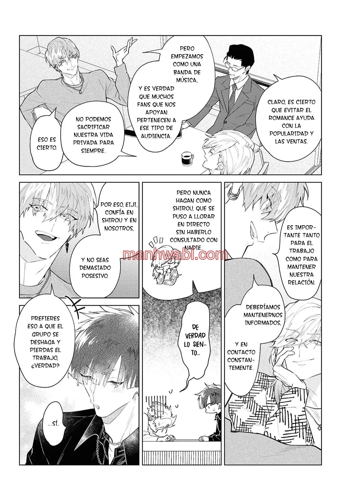 Ai da, Koi dano Shouhosen - Capítulo 8_2 manhwa