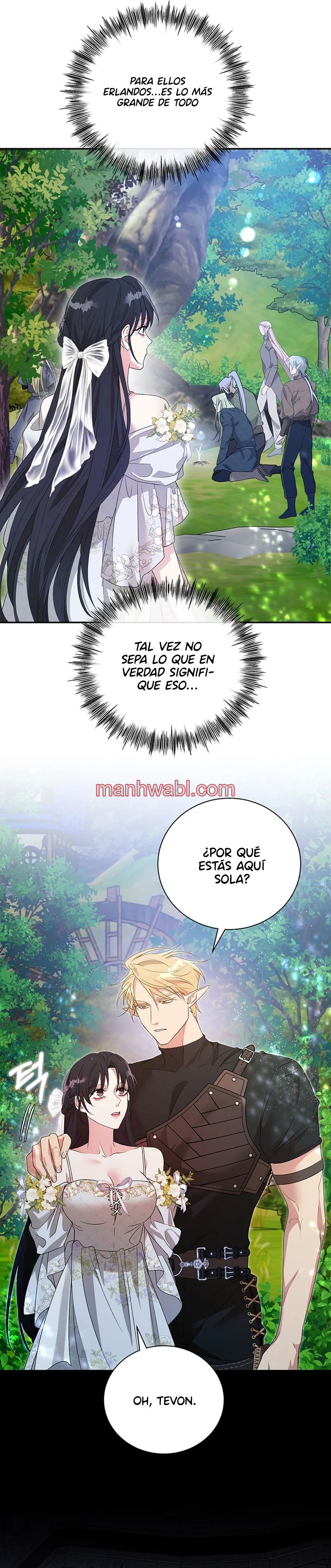 Al final del jardín oculto - Capítulo 21 manhwa