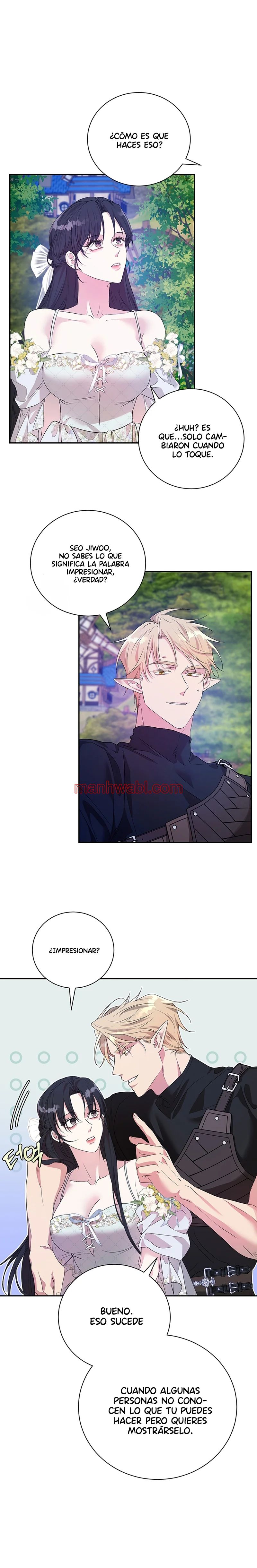 Al final del jardín oculto - Capítulo 21 manhwa