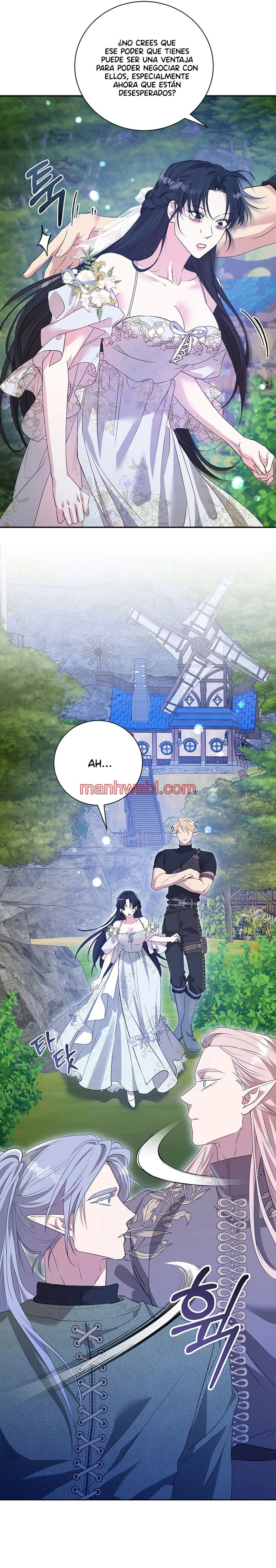 Al final del jardín oculto - Capítulo 21 manhwa