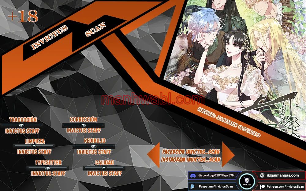 Al final del jardín oculto - Capítulo 23 manhwa