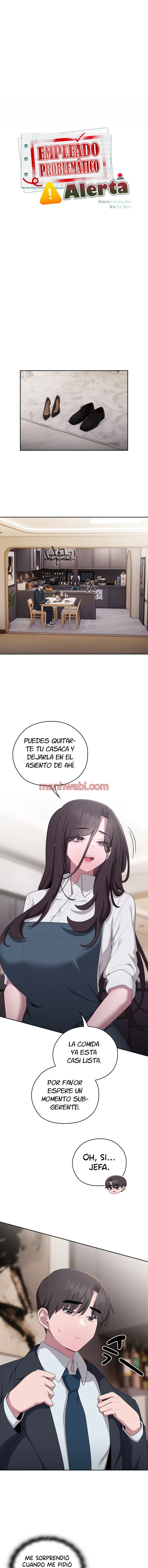 Alerta: Empleado Problematico - Capítulo 32 manhwa