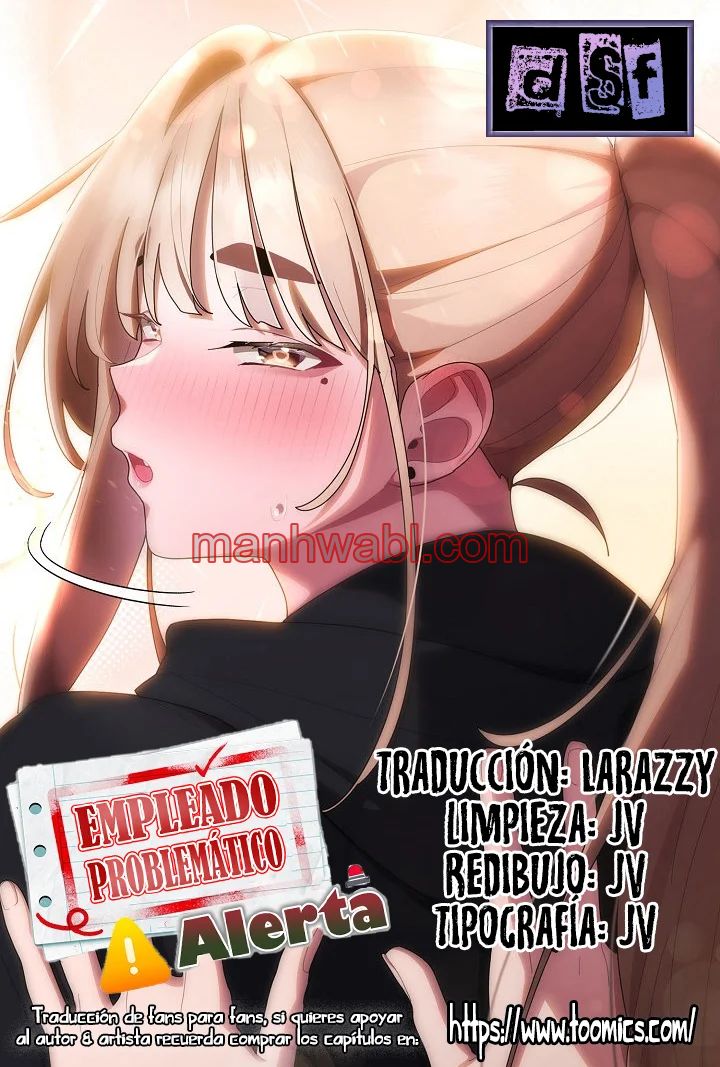 Alerta: Empleado Problematico - Capítulo 34 manhwa