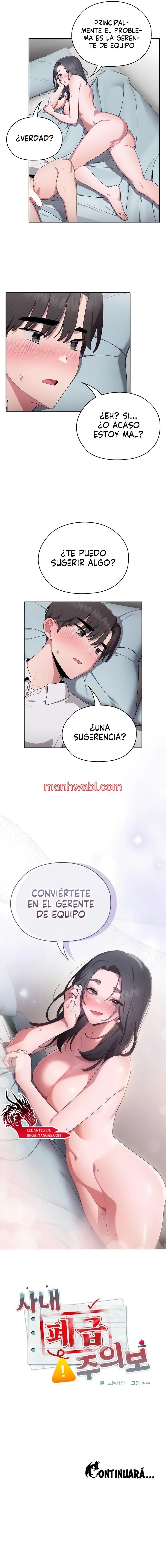 Alerta: Empleado Problematico - Capítulo 5_3 manhwa