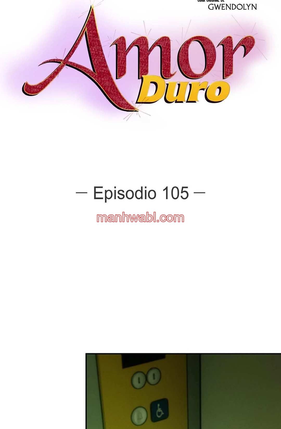 Amor Duro - Capítulo 105 manhwa