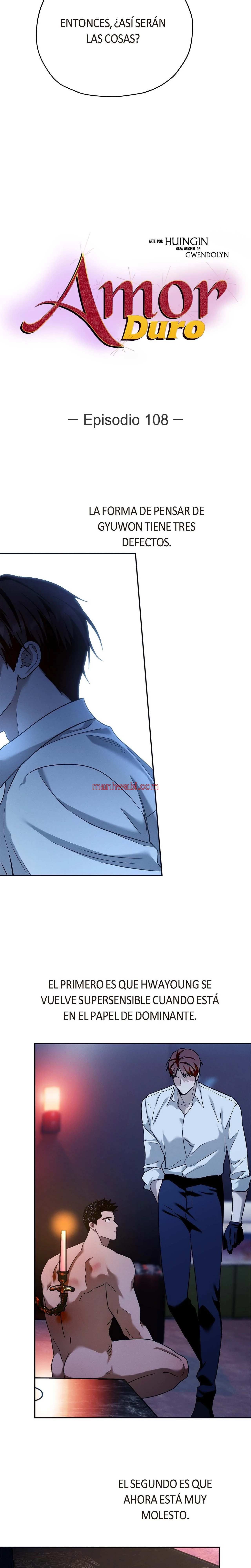 Amor Duro - Capítulo 108 manhwa