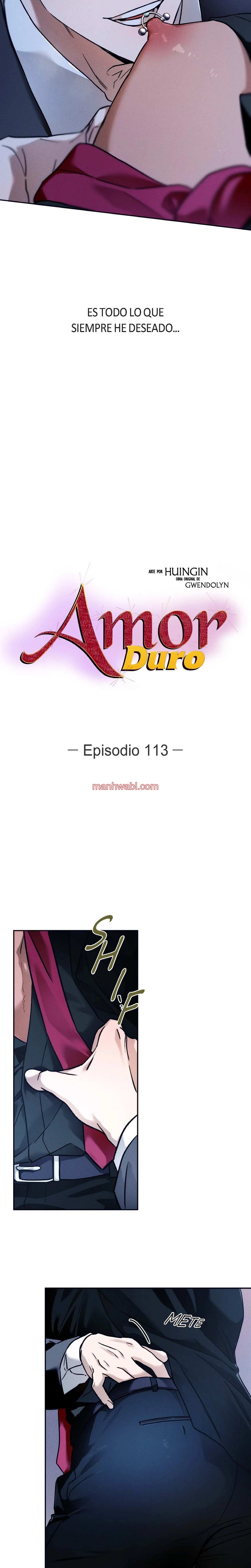 Amor Duro - Capítulo 113 manhwa