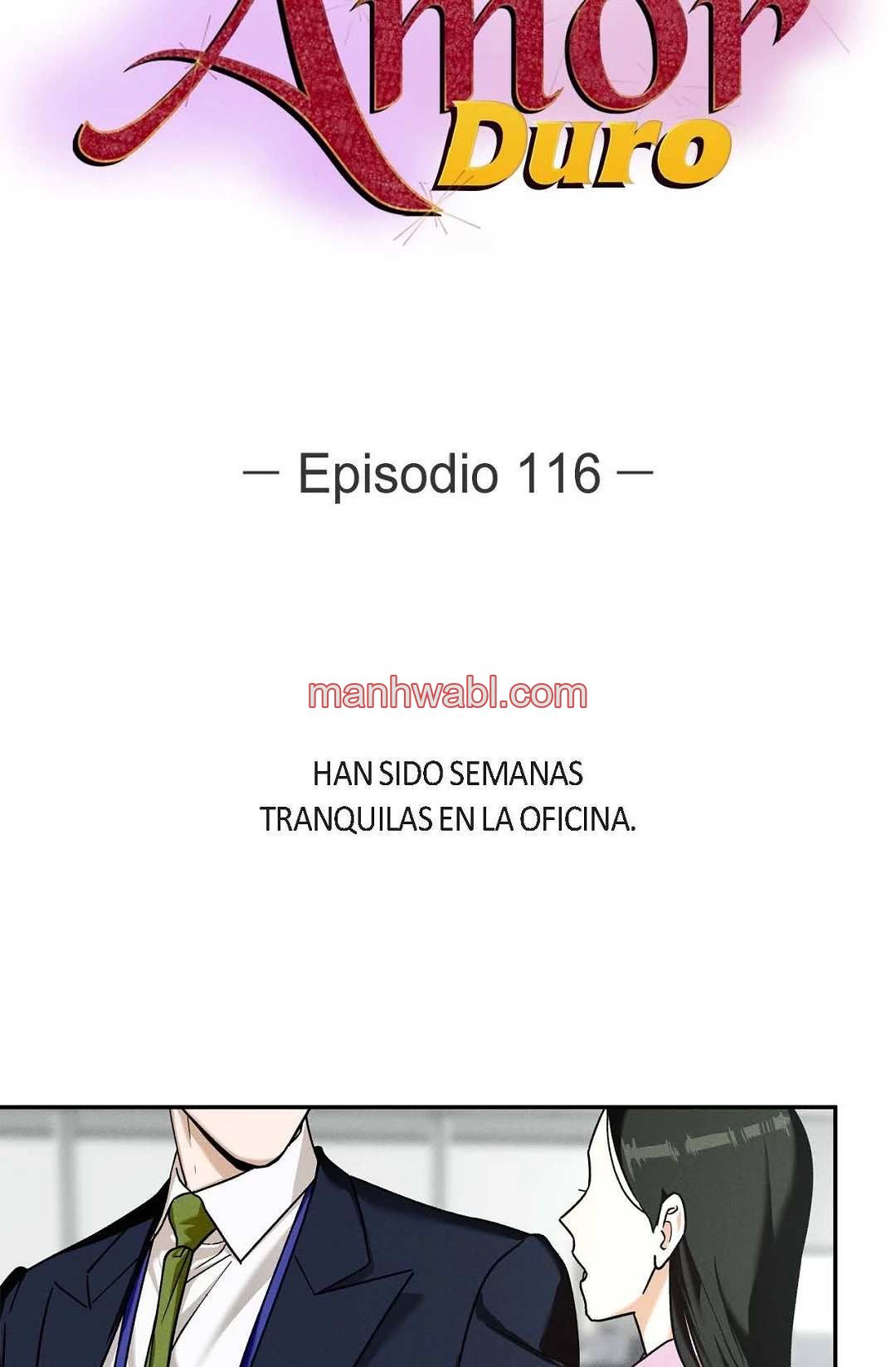 Amor Duro - Capítulo 116 manhwa