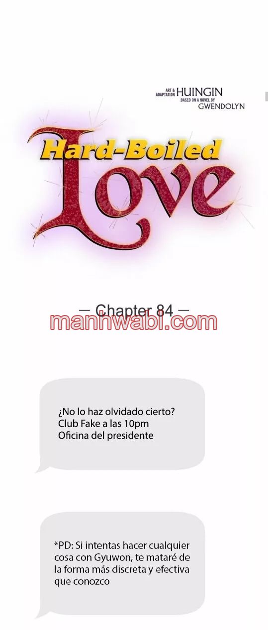 Amor Duro - Capítulo 84 manhwa