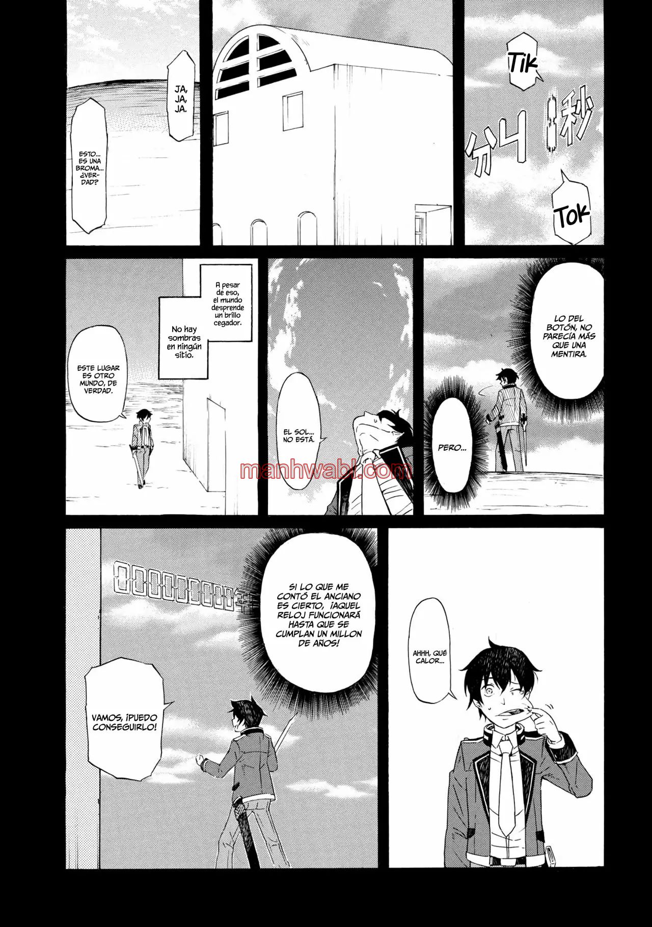 Apreté el botón durante un millón de años y antes de darme cuenta, fui el más fuerte - Capítulo 1.2 manhwa