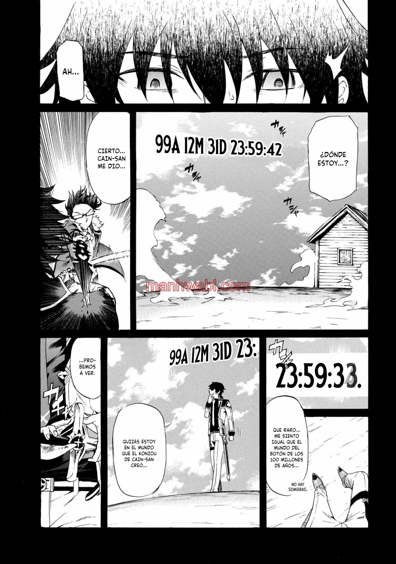 Apreté el botón durante un millón de años y antes de darme cuenta, fui el más fuerte - Capítulo 10.1_2 manhwa