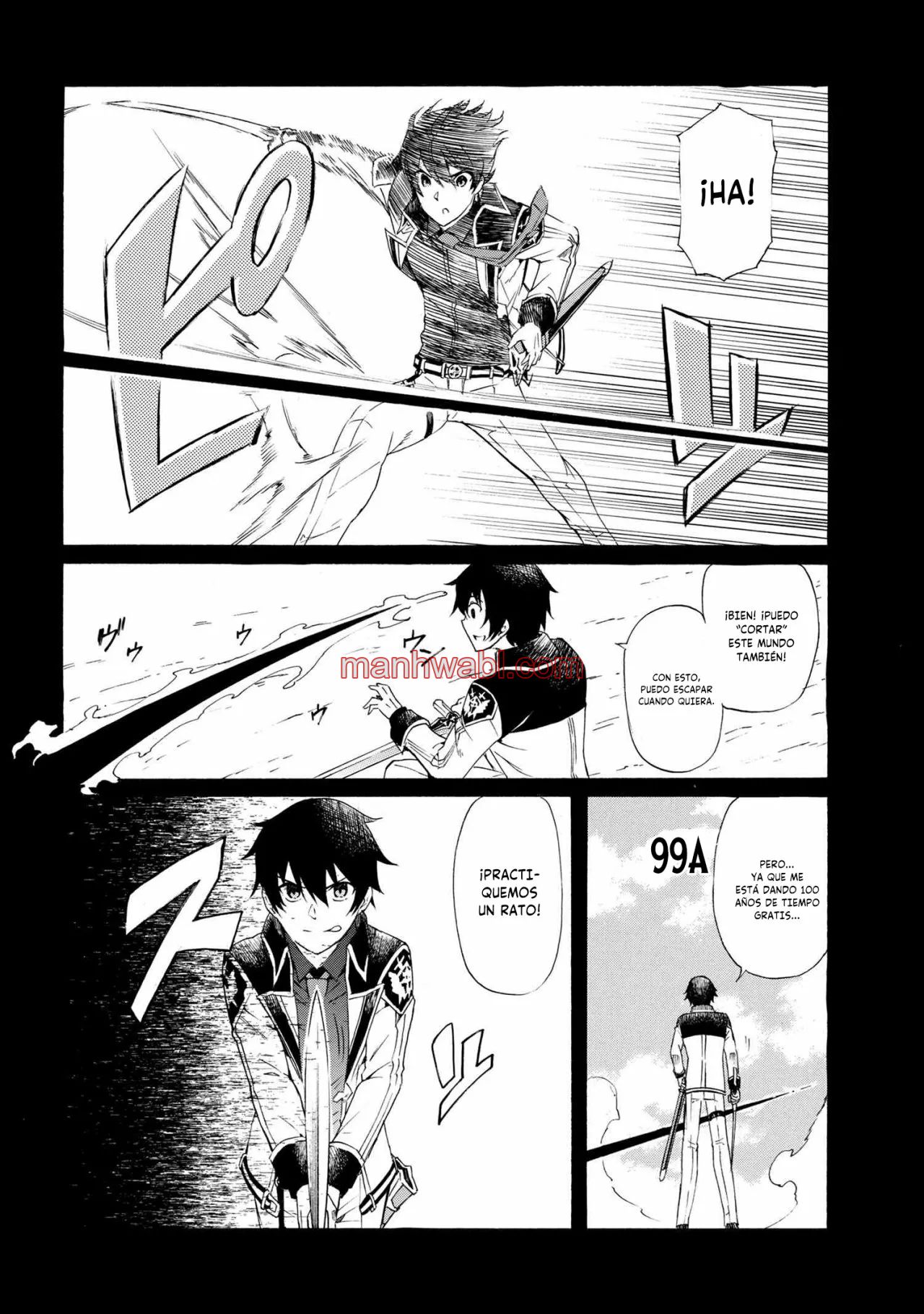 Apreté el botón durante un millón de años y antes de darme cuenta, fui el más fuerte - Capítulo 10.1_2 manhwa