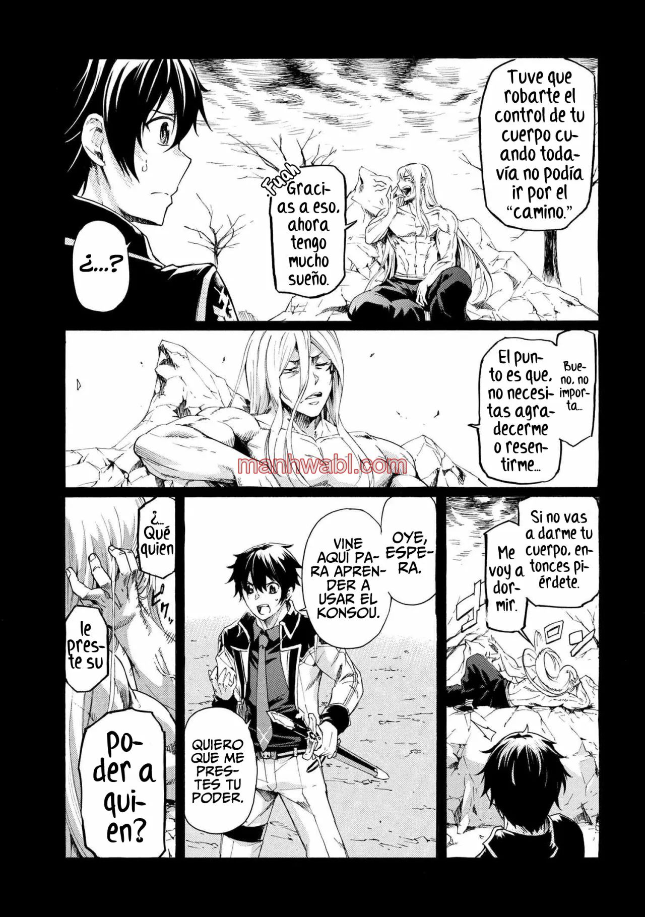 Apreté el botón durante un millón de años y antes de darme cuenta, fui el más fuerte - Capítulo 16.1_2 manhwa