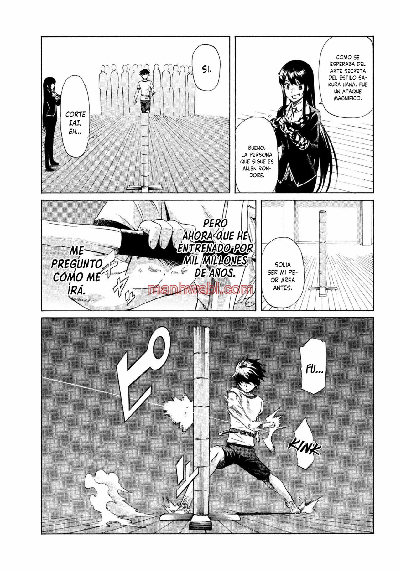 Apreté el botón durante un millón de años y antes de darme cuenta, fui el más fuerte - Capítulo 8.1_2 manhwa