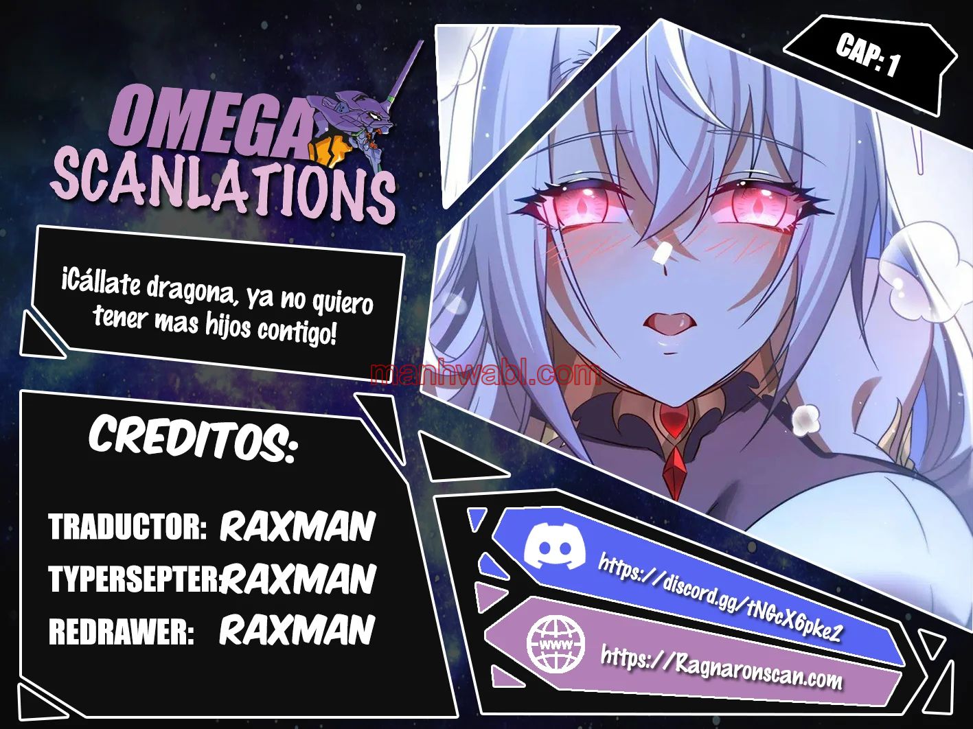 Cállate dragón malvado, ¡no quiero criar a una niña contigo! - Capítulo 1 manhwa