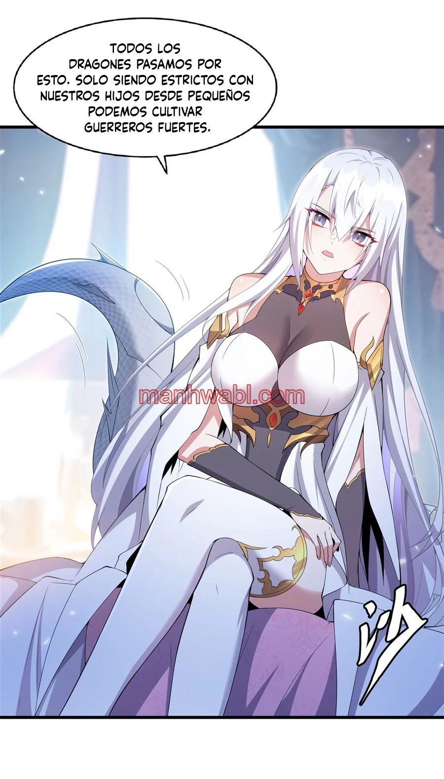 Cállate dragón malvado, ¡no quiero criar a una niña contigo! - Capítulo 5_2 manhwa